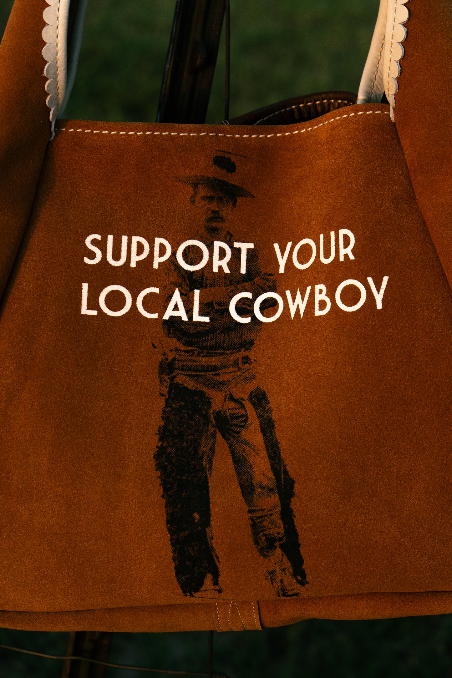 Support your local cowboy large hobo
