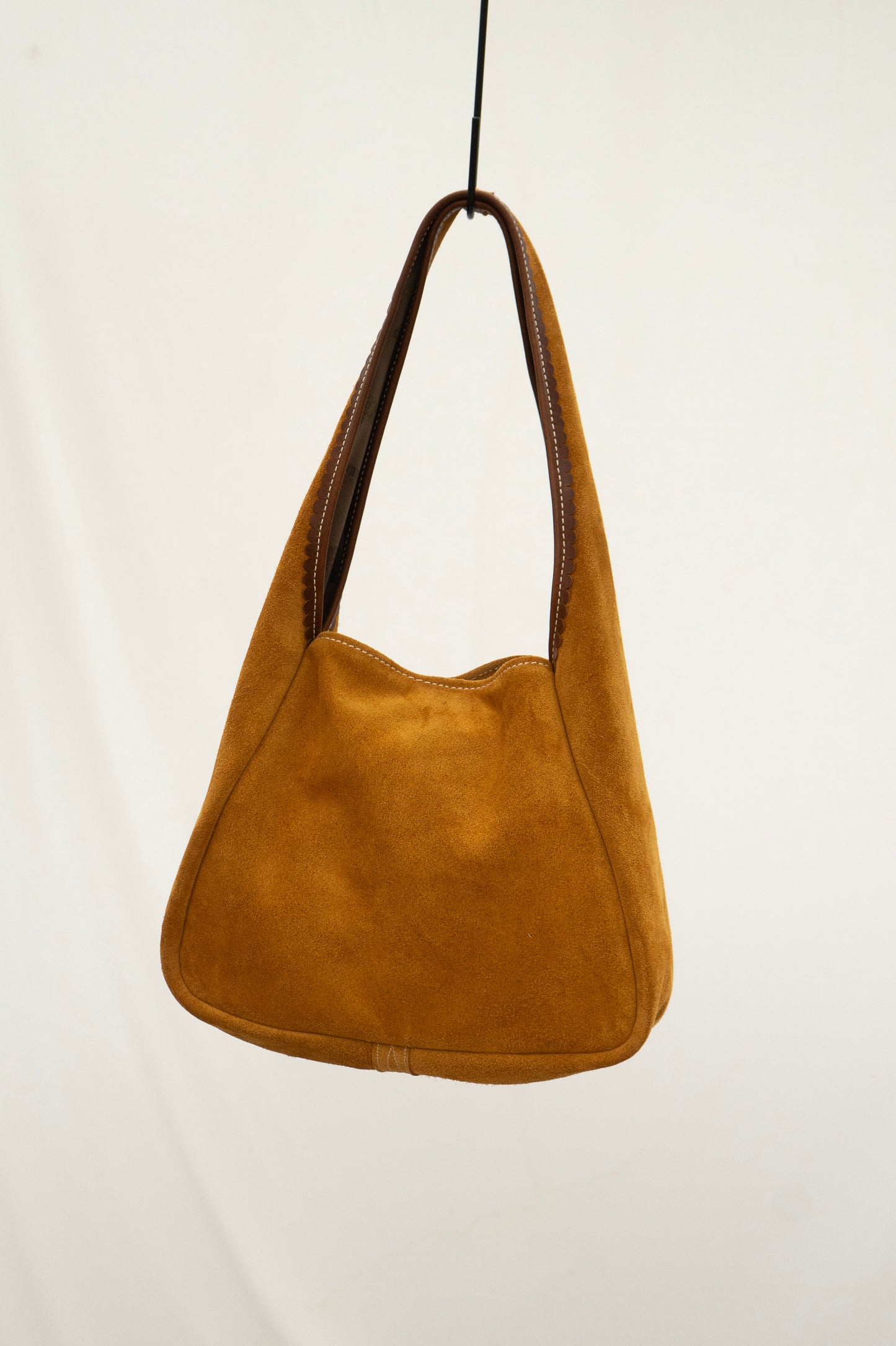 LARGE HOBO HEART POCKET AND SUEDE