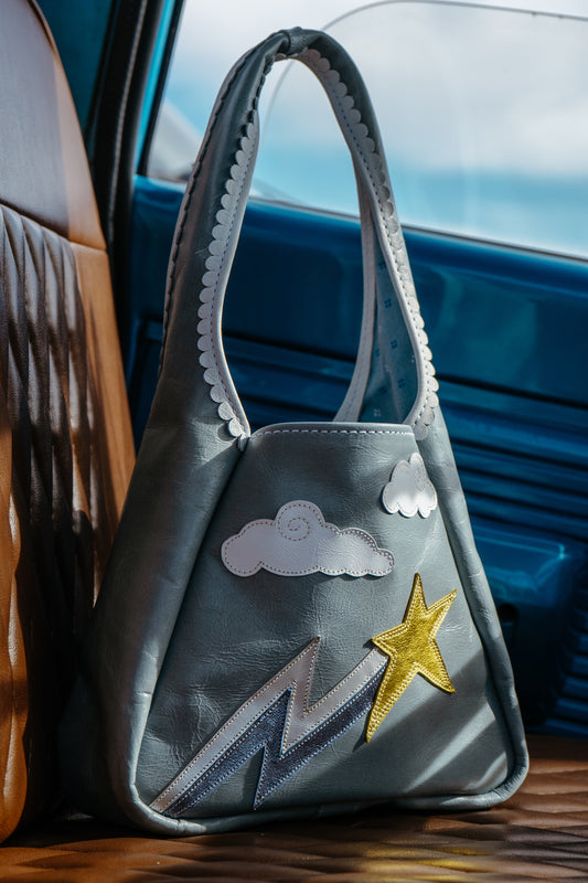 Shooting star hobo bag