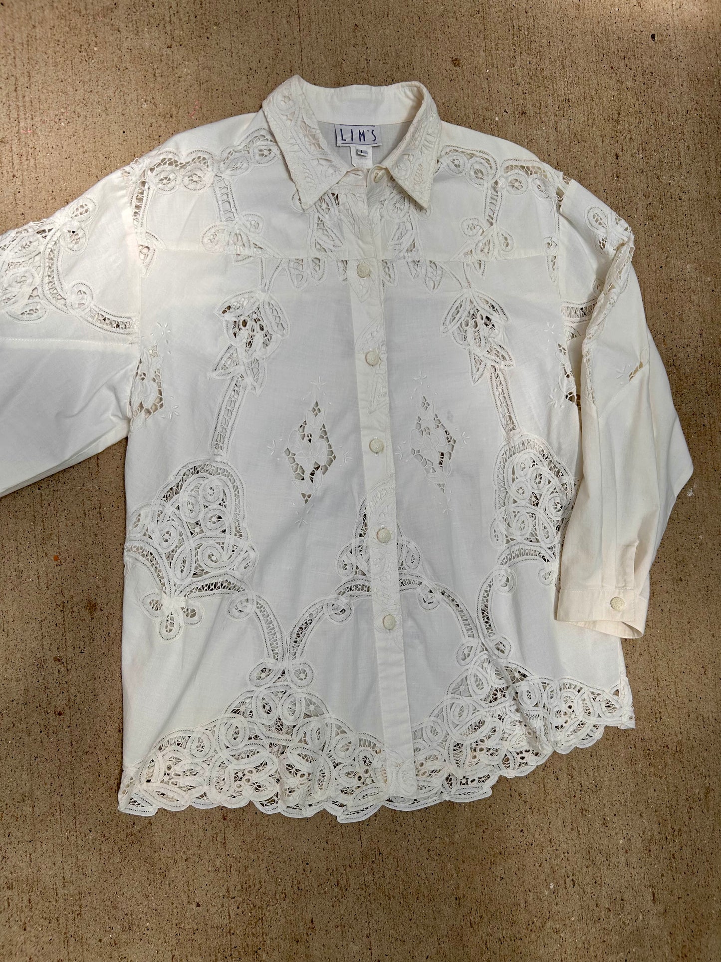 Linen button down