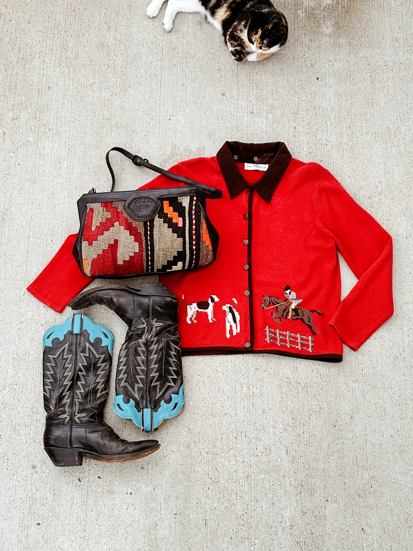 Riding Club cardigan