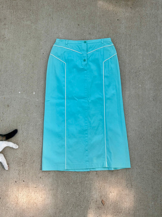 Western T length skirt