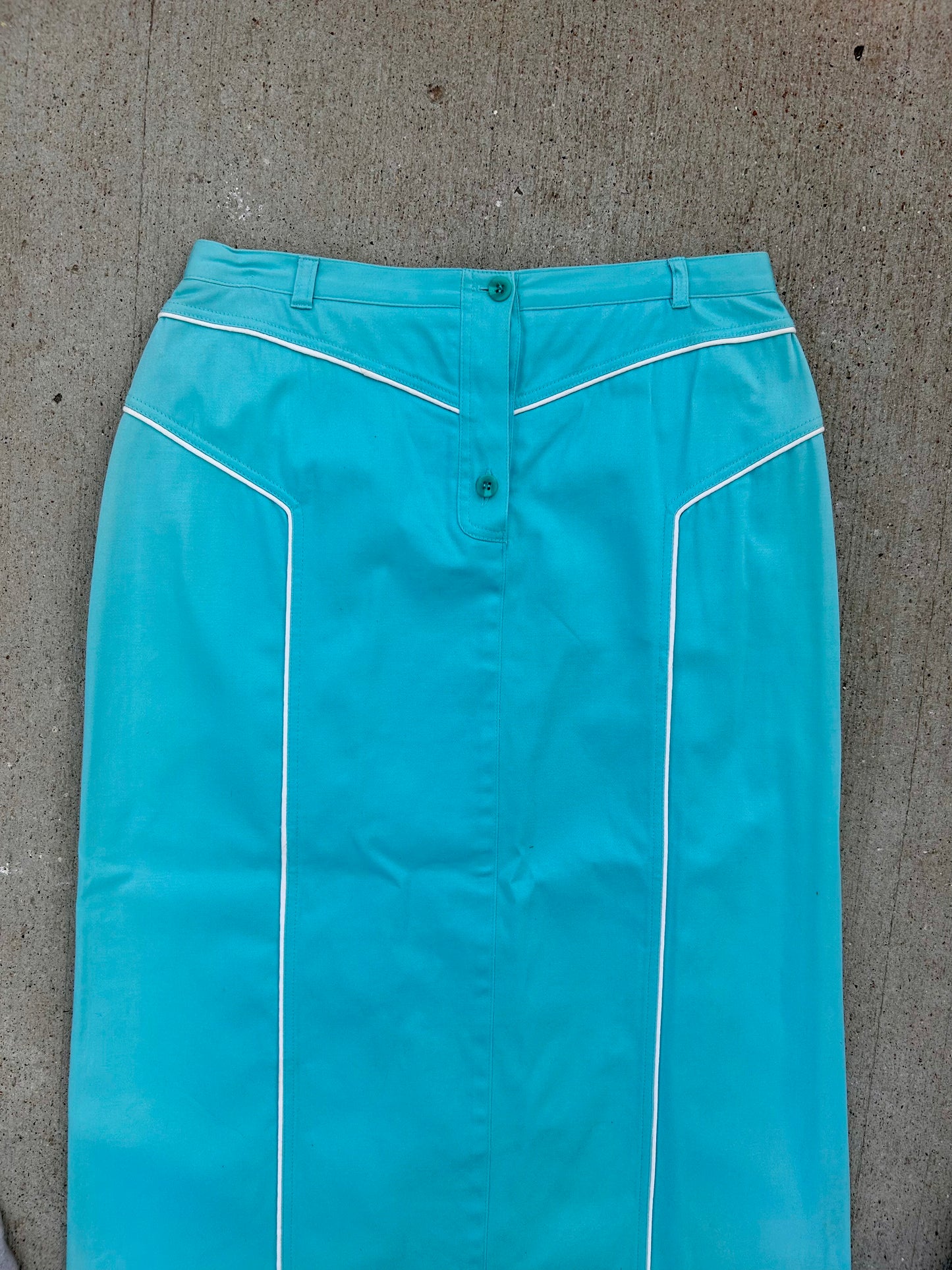 Western T length skirt