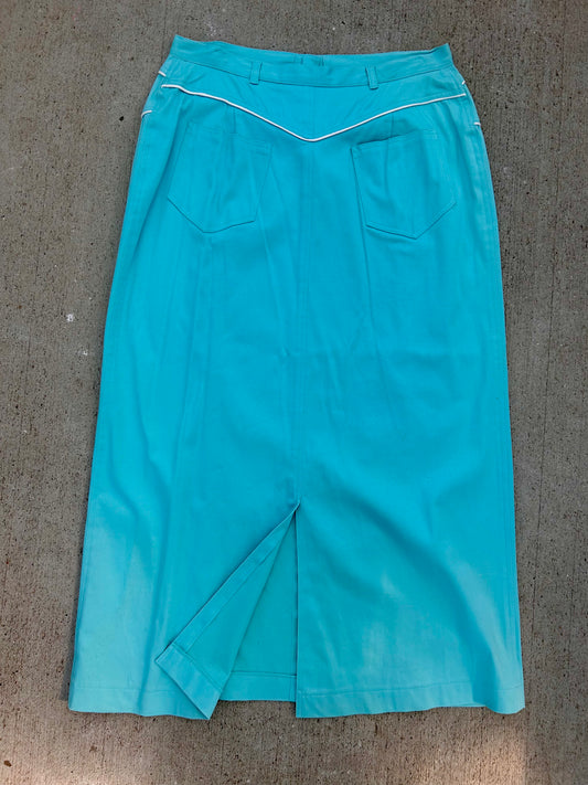 Western T length skirt
