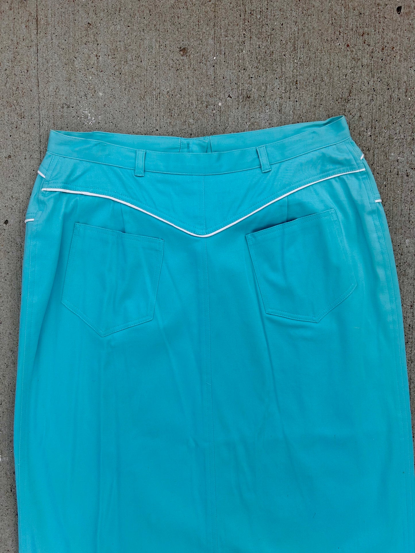 Western T length skirt