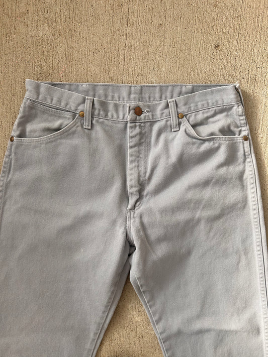 Grey Wrangler jeans