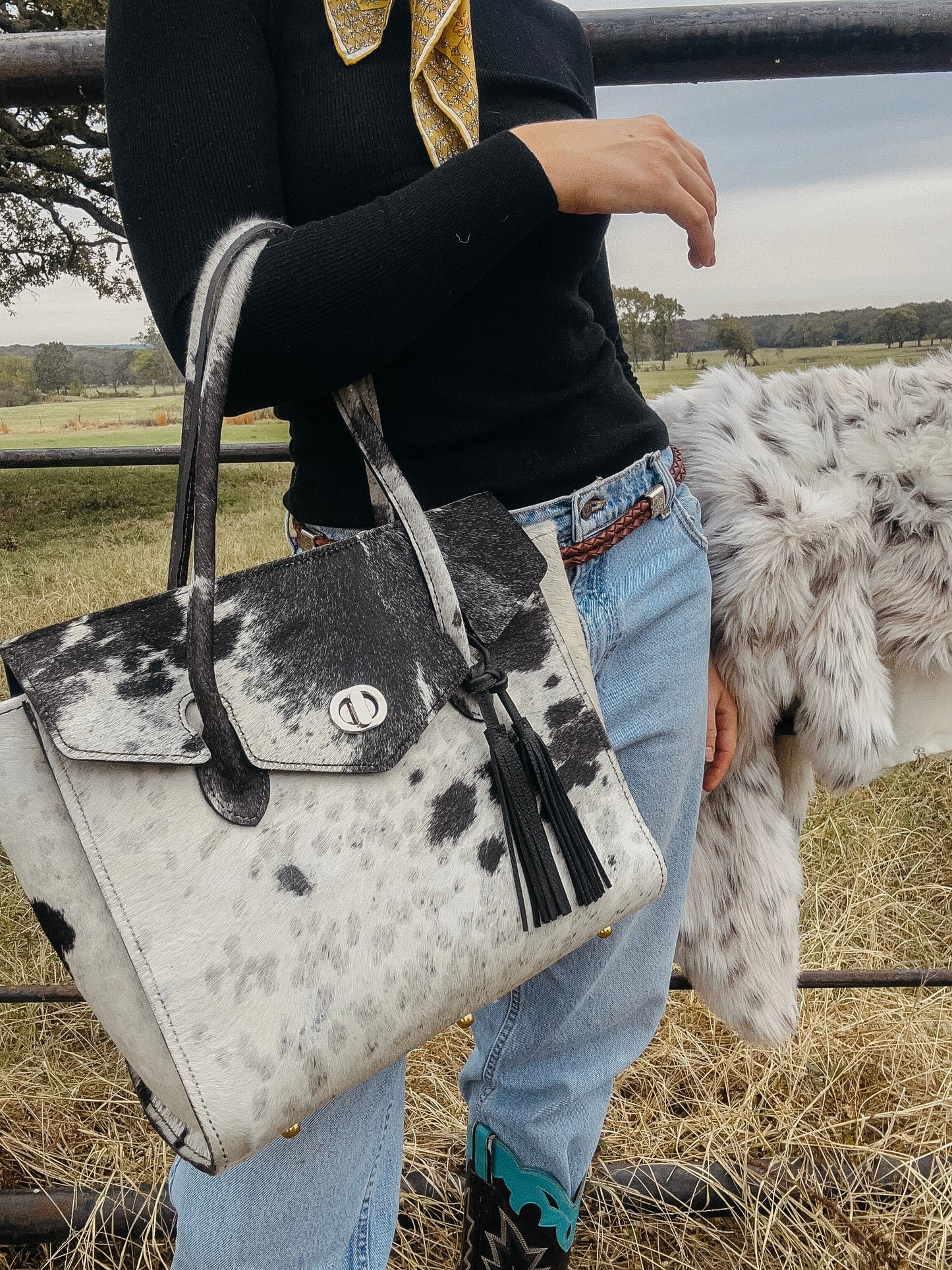 Calico tote bag