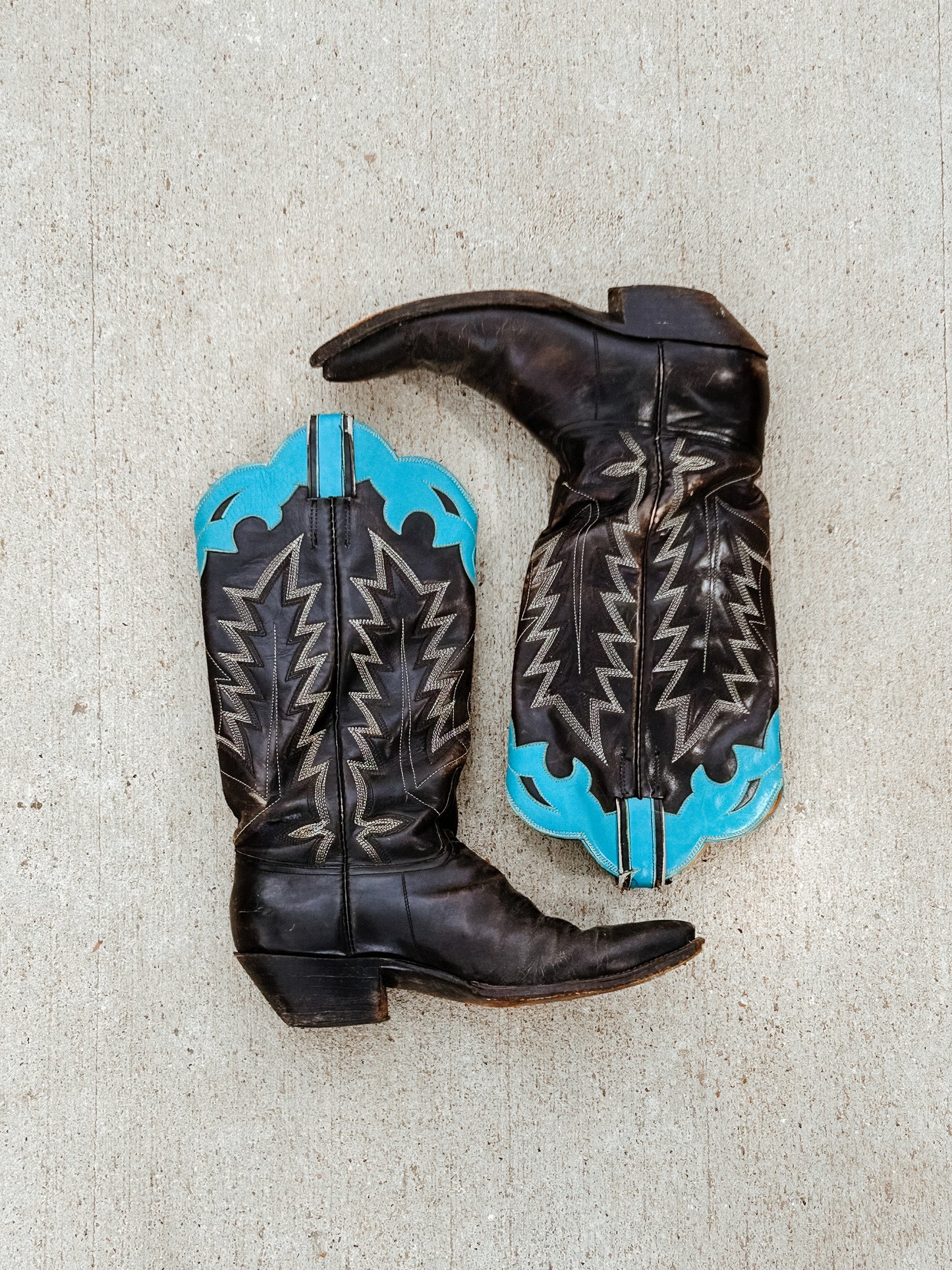 Handmade cowboy boots