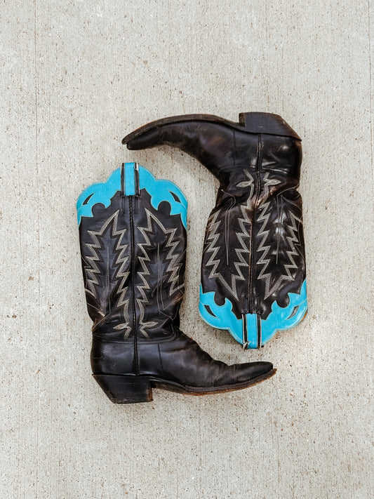 Handmade cowboy boots
