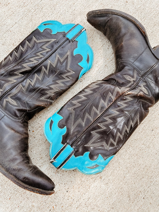 Handmade cowboy boots