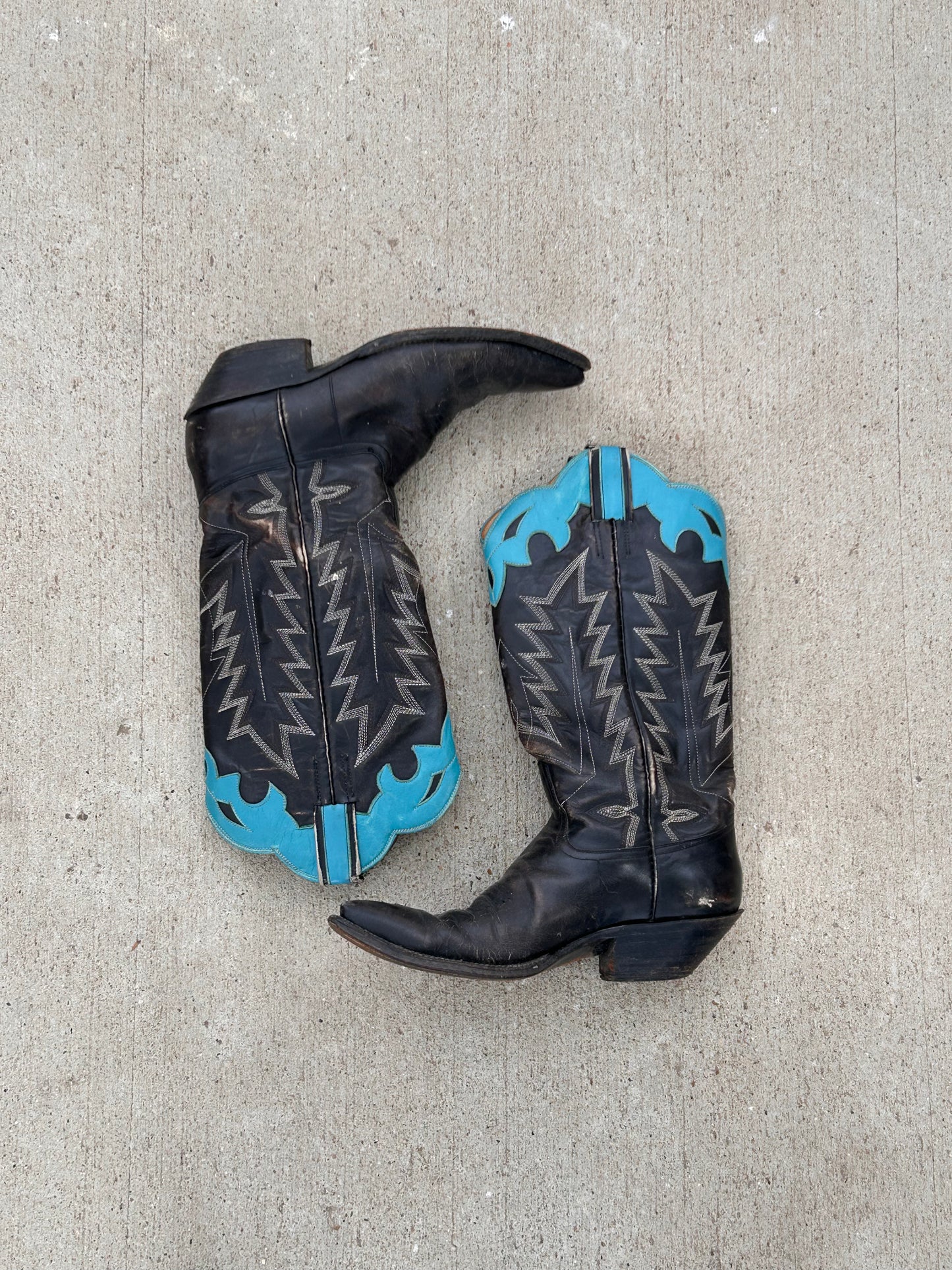 Handmade cowboy boots